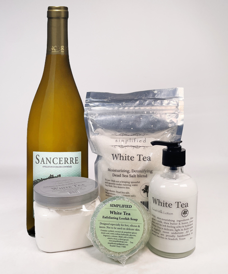 White Tea Spa & Wine Bundle