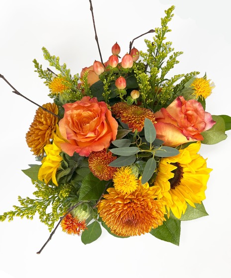 Autumn Posey Arrangement | Birmingham Flower Delivery by Norton's