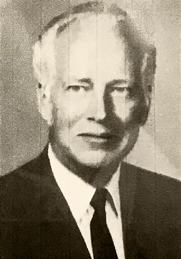 Studio portrait of John Norton, circa 1950